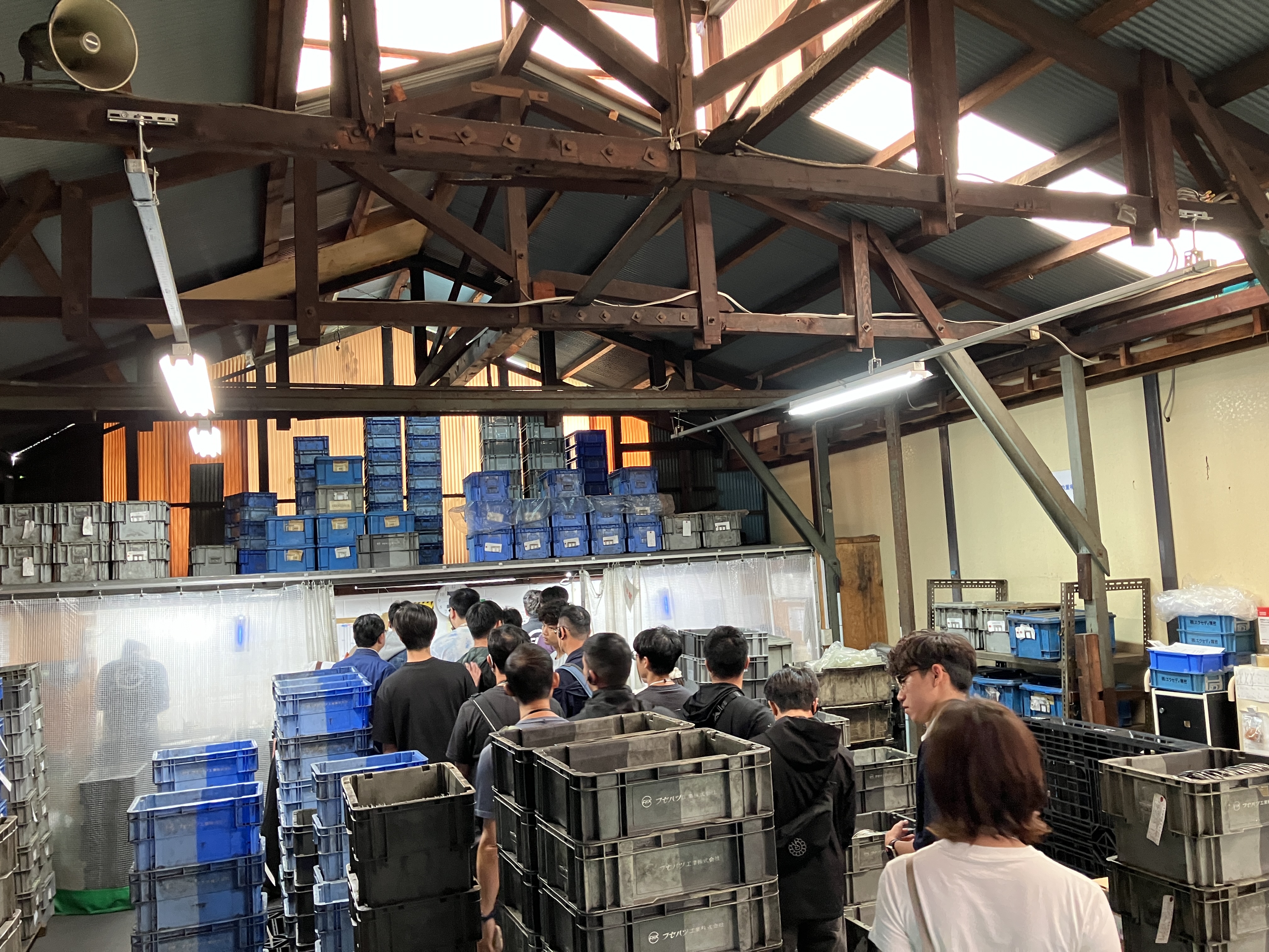 ばね工場見学