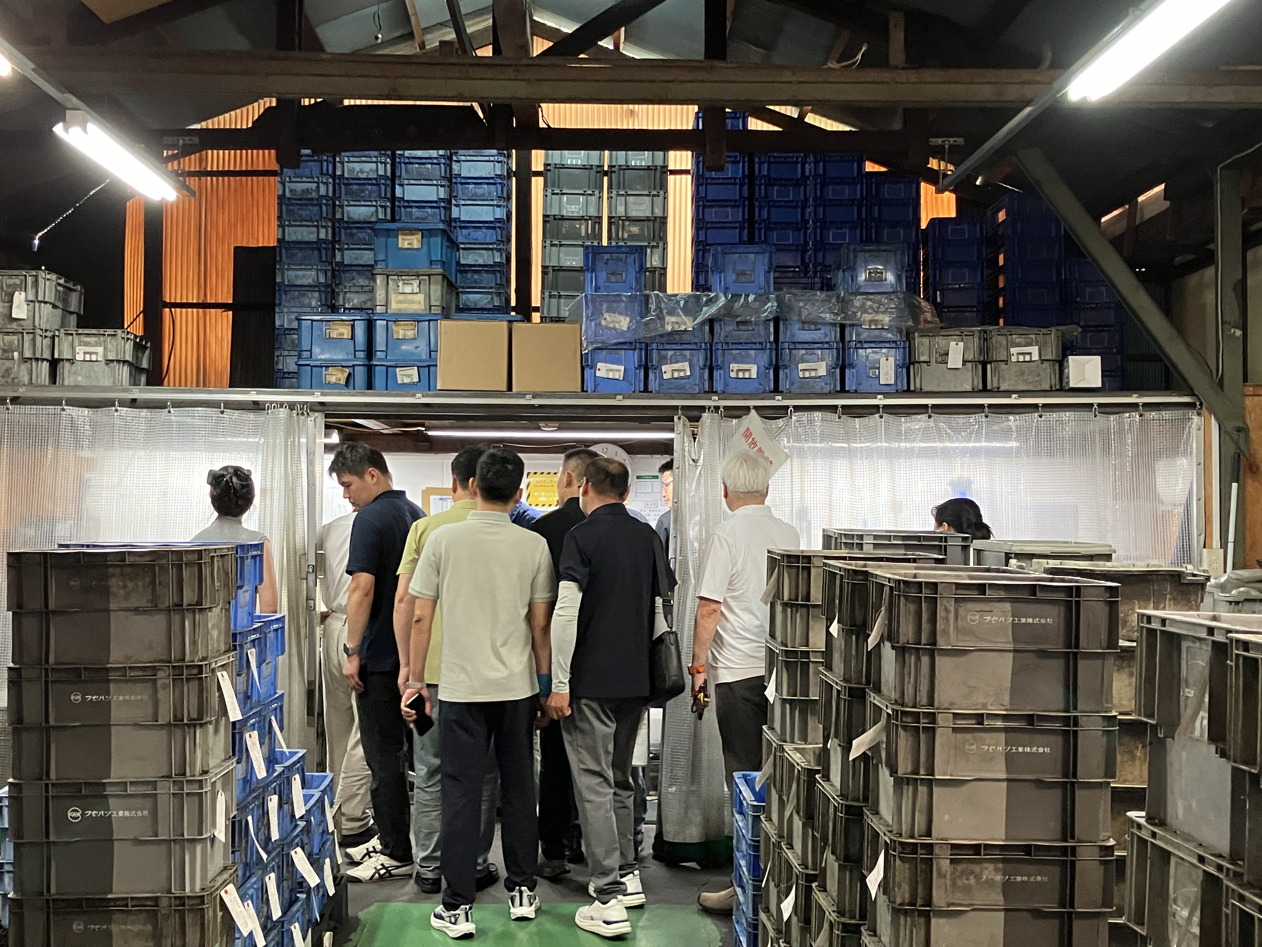 江蘇省常州市　ばね工場見学