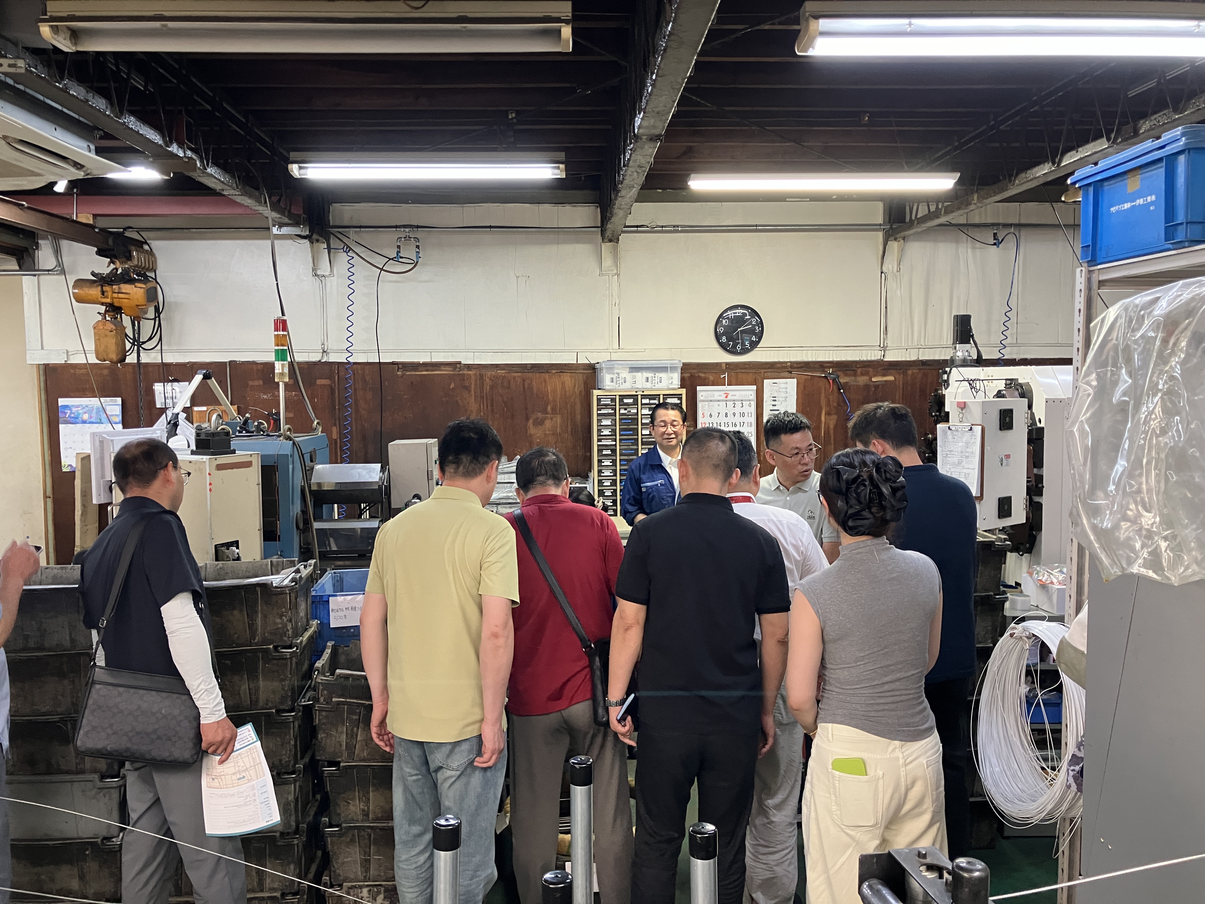 江蘇省常州市　ばね工場見学