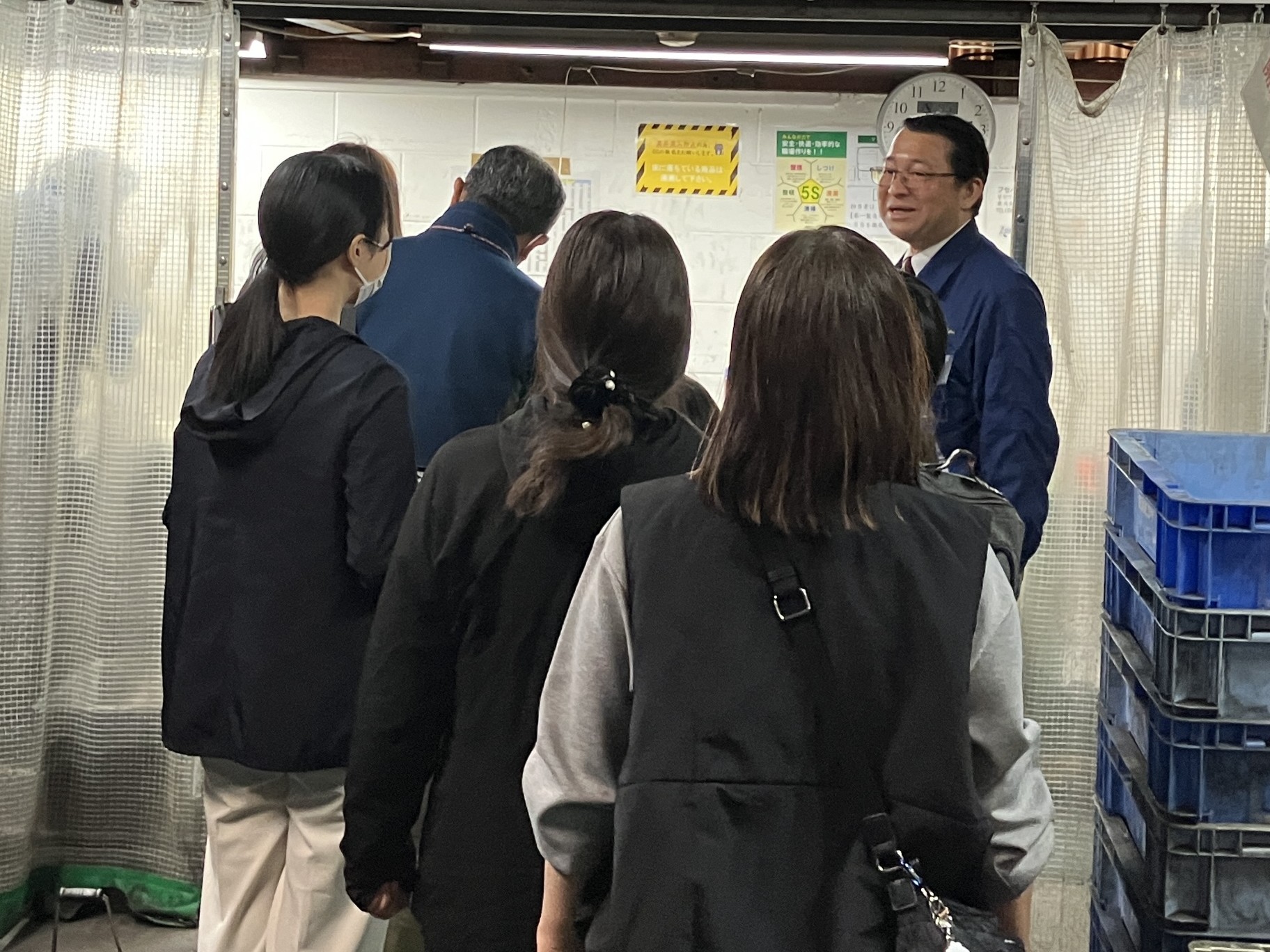 街パビ　ばね工場見学